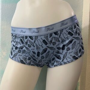NWT PINK Blue Ice Cream Boyshort / Boxer Panties